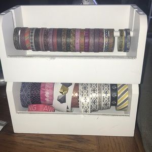 Washi tape, pouches; folders